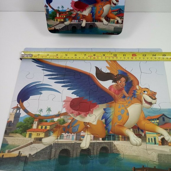 Disney Elena Of Avalor 3D Metal Lunchbox & Puzzle - Picture 9 of 15